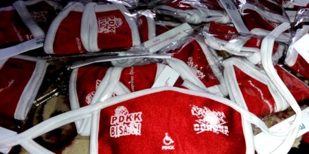 Penyandang Disabilitas Berbagi 448 Masker