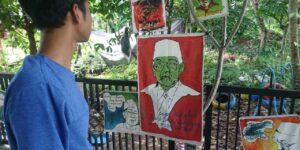 Beragam Ekspresi Gus Dur dalam Guratan Sketsa