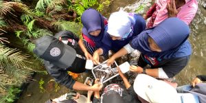 Sumber Ngasinan Rejomulyo Tercemar Fosfat dan Mikroplastik, Aksi Brantas Serukan Perlindungan Sungai